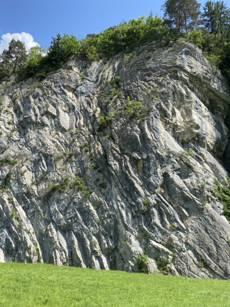 Felsschichten