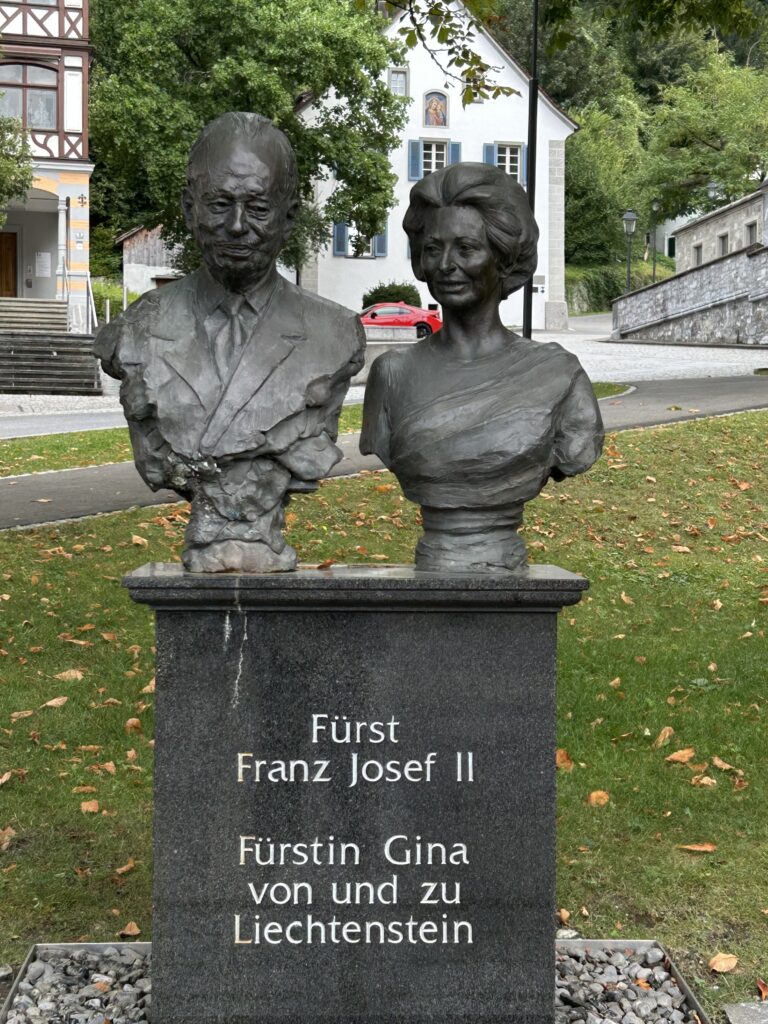 Franz Josef II, erster Fürst mit Wohnsitz in Vaduz