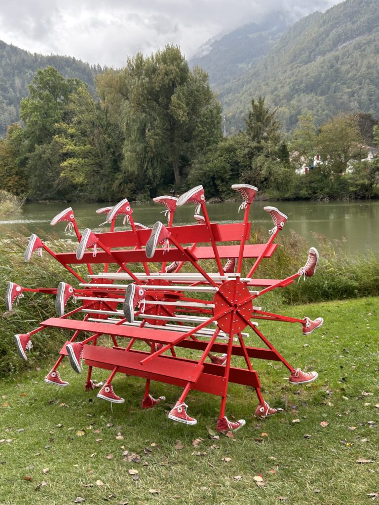 Lustiges Schaufelrad