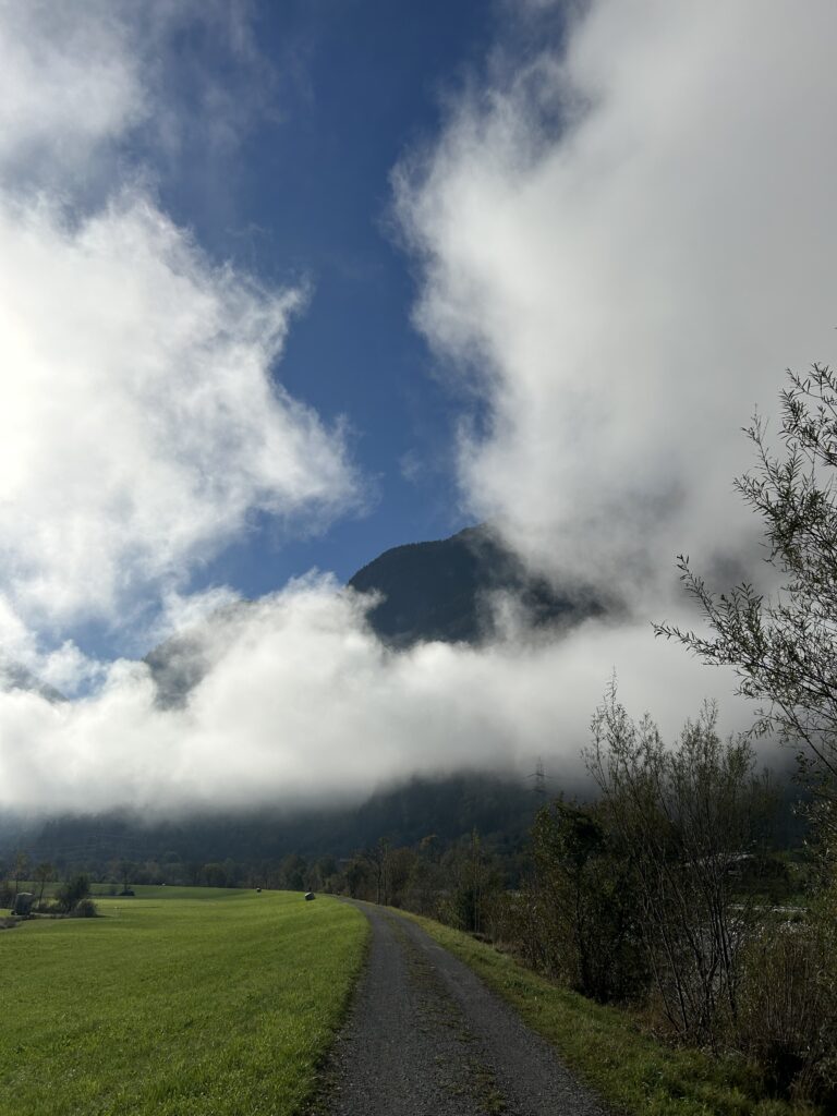 Nebel, und tschüss...