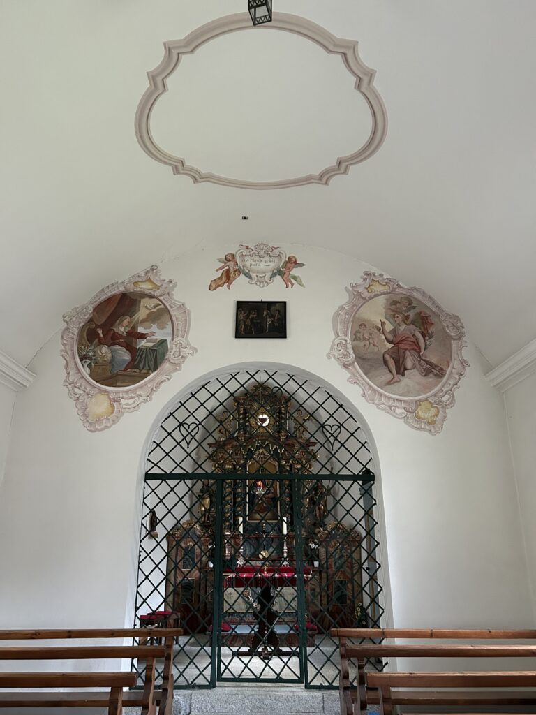 Innenraum der Kapelle Eligius