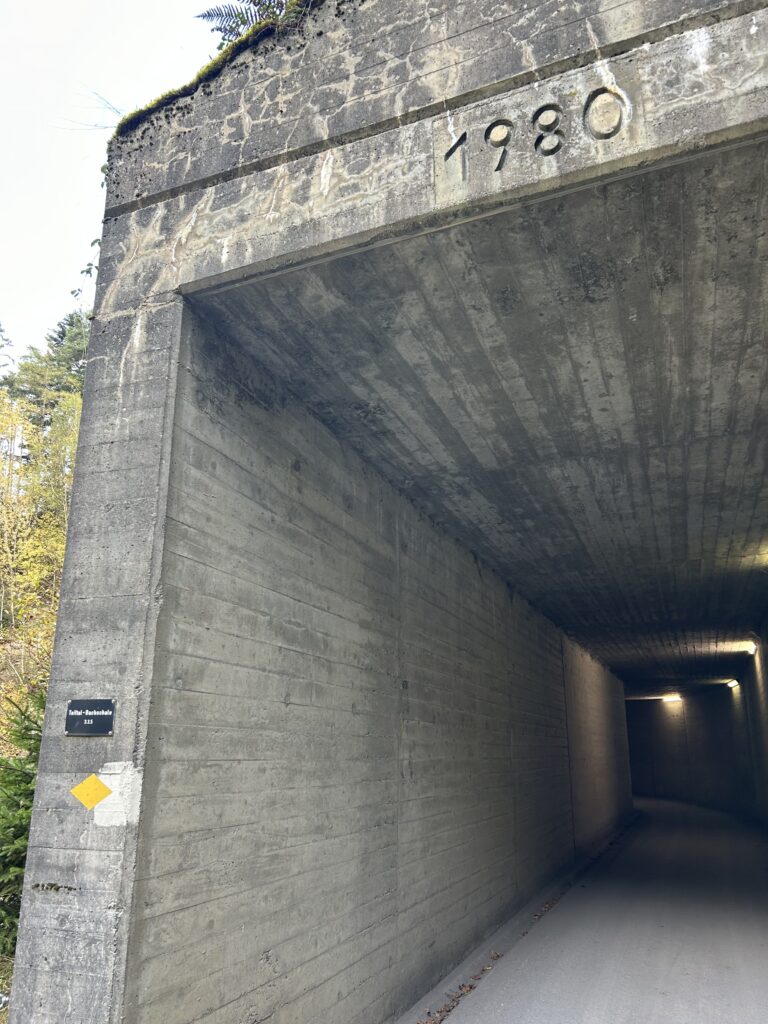 Fussgängertunnel von 1980