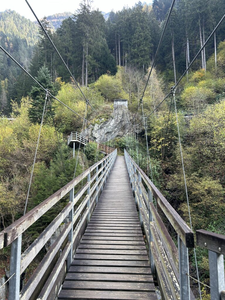 Erleichterter Blick zurück