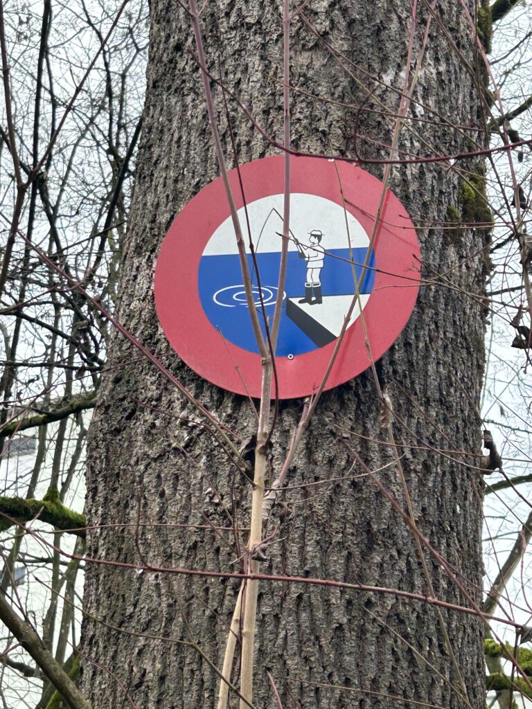 Fischen verboten!