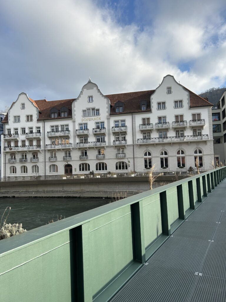 Hotel Schwanen in Ennetbaden aus dem 19. Jh.