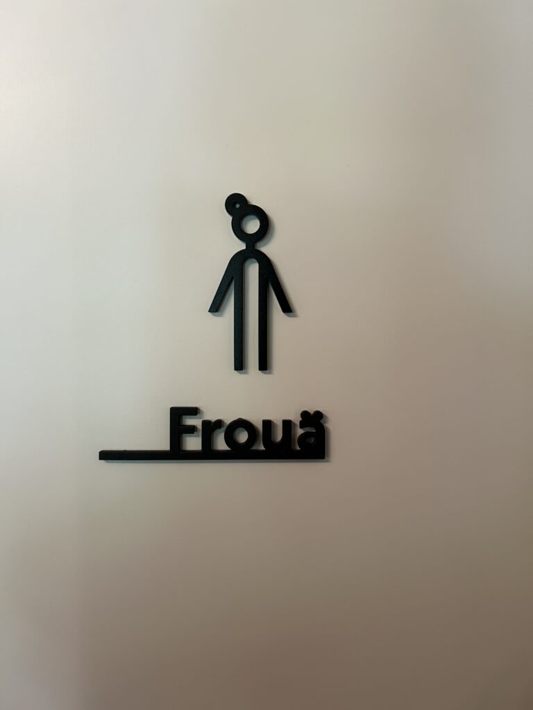 Damen-Toilette