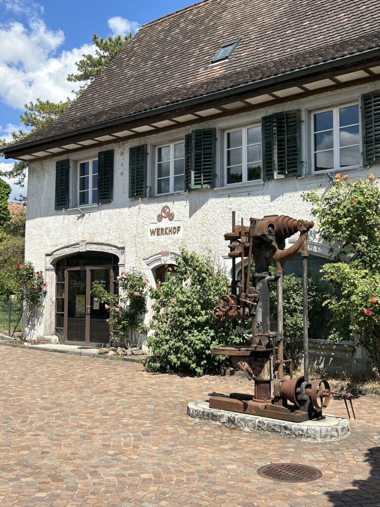 Werkhof mit Fritigscafé