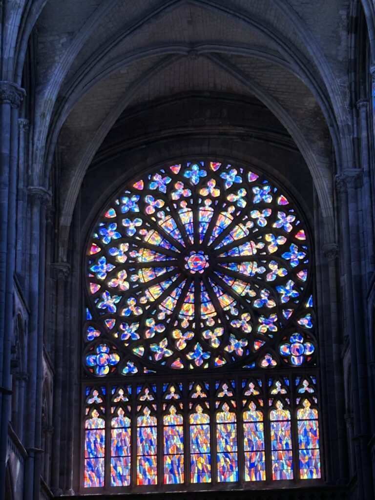 Rosette in der Kathedrale