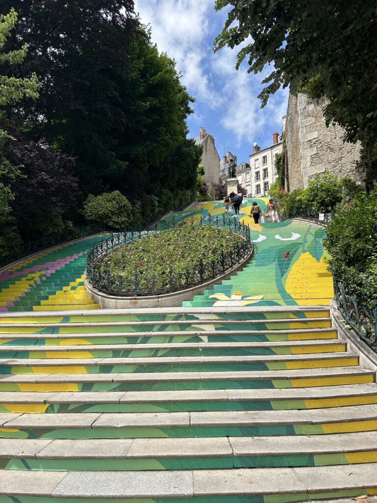 Bemalte Treppe Denis Papin