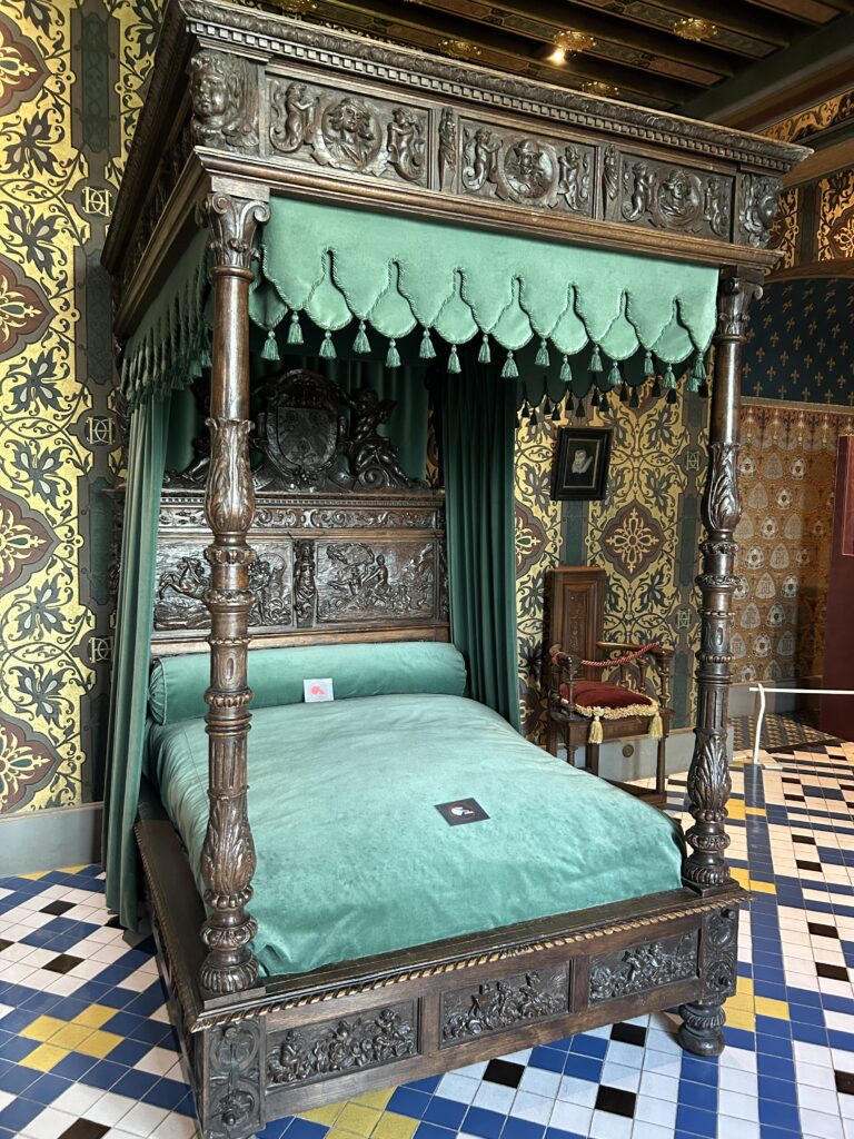 Bett v. Königin Katharina von Medici