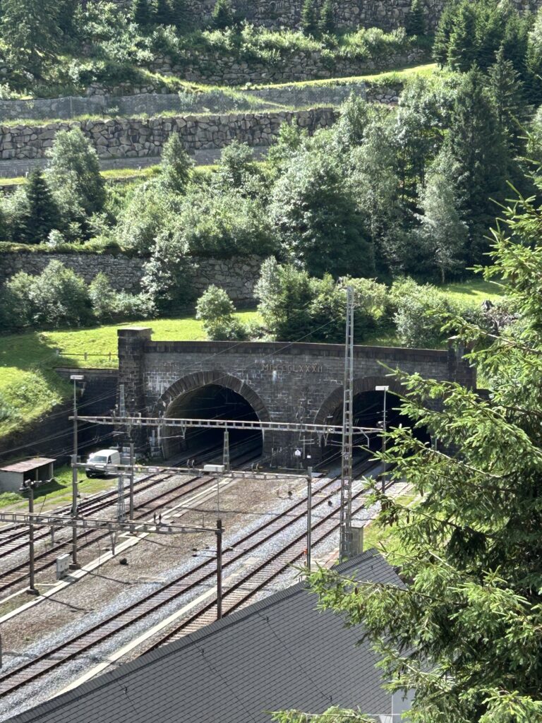 Die Eisenbahn-Gotthardröhren