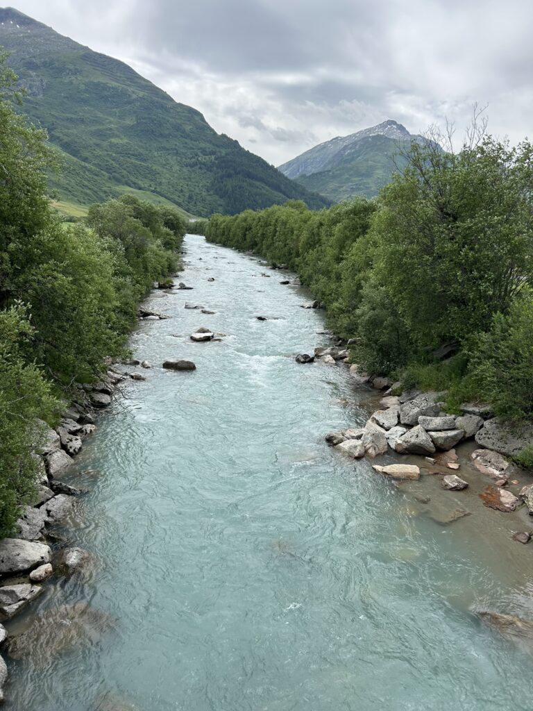 Reuss Richtung Hospental