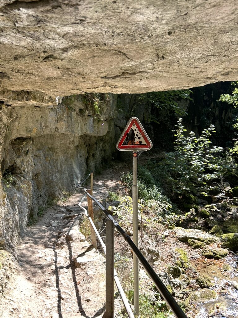 Achtung Steinschlag!
