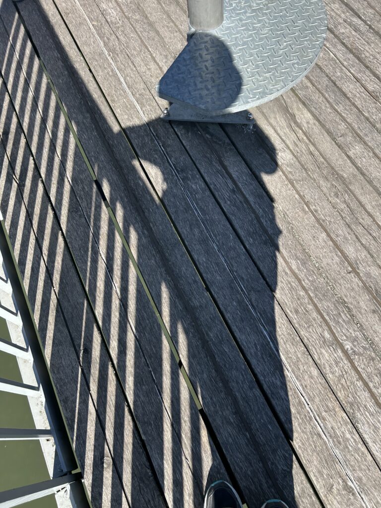 Erschöpfte Wanderin